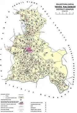 Salumbar tehsil