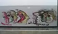 Minujín's We are Many, a mural at the Argentine Public Television Station studios.