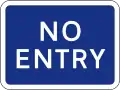 No Entry