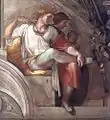 Detail from the Eleazar lunette