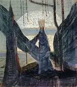 Image 18"Fairy Tale - III" (1907) by Mikalojus Konstantinas Čiurlionis