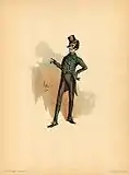 Mr Jingle from The Pickwick Papers