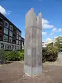 One of the gatekeepers at the Titus Brandsma Memorial (Nijmegen)