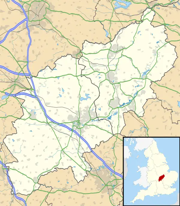 Hackleton is located in Northamptonshire