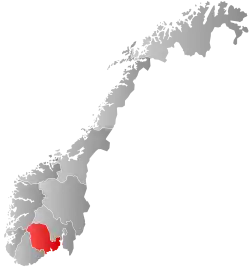 Location in Norway