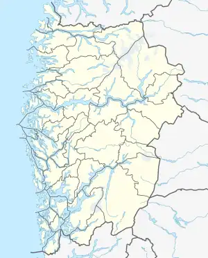 Sentraltind is located in Vestland