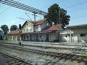 Novska railway station