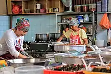Image 85The Nyonya making various traditional kuih. (from Malaysian Chinese)