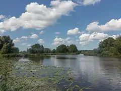 Ouderkerk ad Amstel, zicht op de Ronde Hoep