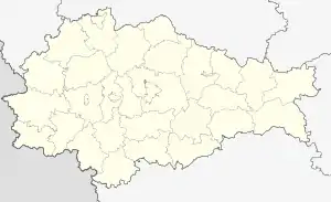 Kirovsky is located in Kursk Oblast