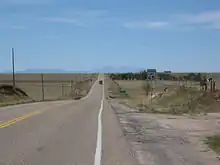 Pikes Peak from Rush, Colorado