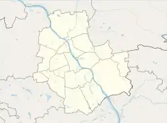 Natolin is located in Warsaw