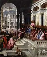 Paris BordoneThe Presentation of the Ring, 370 × 301&nbsp;cm