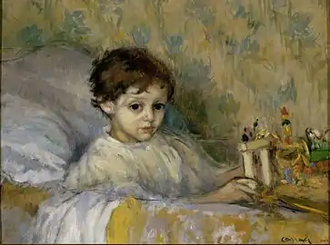 Sick Child (His son, Octavi)