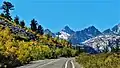 Heackel centered, from Highway 168, (the road to Lake Sabrina)