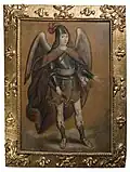 Saint Michael Archangel (1660) by Baltasar Vargas de Figueroa. Santa Clara Church.