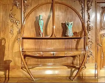 Dining room by Alexandre Charpentier (1900-1901) (Musée d'Orsay)