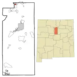 Location of Sombrillo, New Mexico