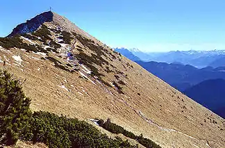 The Hinteres Sonnwendjoch (1,986&nbsp;m/6,516&nbsp;ft)
