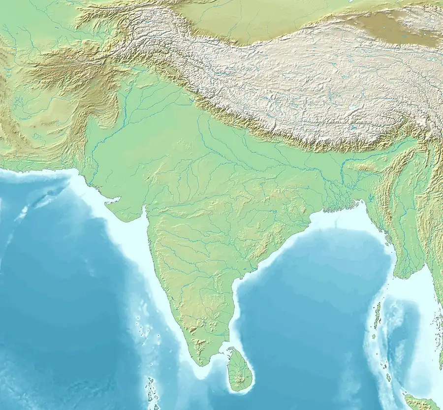 Battle of Chanderi is located in South Asia