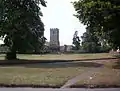 The village green in Stanford in the Vale, Oxfordshire
