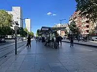 Tramway T3a stop