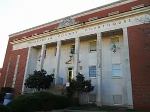County courthouse in Dadeville