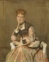 The Parisian Sphinxby Alfred Stevens (1870)San Diego Museum of Art