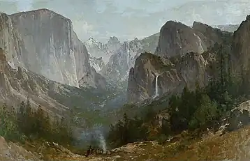 Indians at Campfire, Yosemite Valley (c.1885), Blanton Museum of Art, Austin, Texas