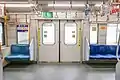 Interior view showing 1,800&nbsp;mm (70.9&nbsp;in) wide doorway