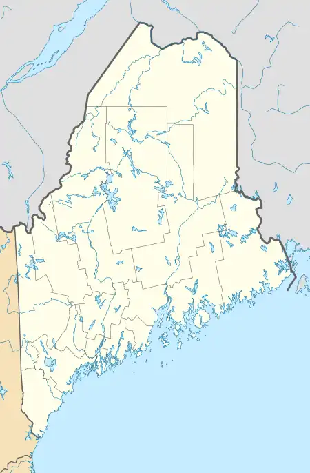 Sebasticook Lake Fishweir Complex is located in Maine