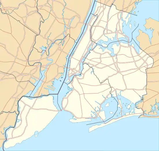 Singer Bowl is located in New York City