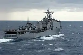 USS&nbsp;Harpers Ferry, a United States Navy dock landing ship