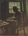Woman Sewing, 1885, Van Gogh Museum, Amsterdam (F71)