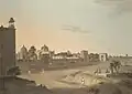 An 1803 painting of the complex