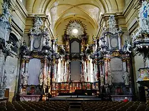 Main altar in 2019