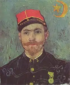 Paul-Eugène Milliet (The Lover), 1888Oil on canvas, 60 x 49&nbsp;cmKröller-Müller Museum, Otterlo (F473)
