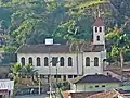 View of the Church of Our Lady of Lourdes.
