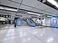 Access to the eastern concourse from the platform (August 2021)