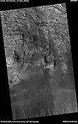 Wide view of layers in Candor, as seen by HiRISE.  This picture was named HiRISE picture of the day for November 9, 2023.