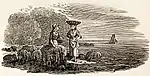 Women collecting shellfish