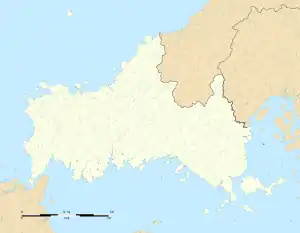 Hashirano Station is located in Yamaguchi Prefecture