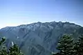 Yushan Range, eastern side view