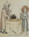 Jesus tells Joseph to raise a dead man.