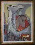 "Camello Blanco", pintura al óleo.1974