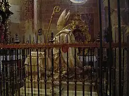 Interior de la ermita