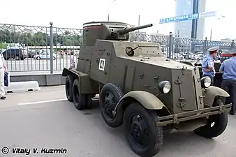 BA-6 Museo de Blindados de Kúbinka.