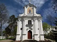 Iglesia ortodoxa de la Epifanía en Żyrowice (rec. en 1796)