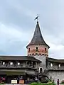 Torre del recinto del castillo (2021).