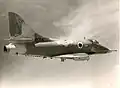 An A-4H/N Skyhawk Ayit of the 140 Squadron "Golden Eagle" of Etzion Airbase around 1973
